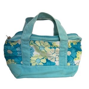 Lilly Pulitzer vintage white label mini tote purse! VGUC